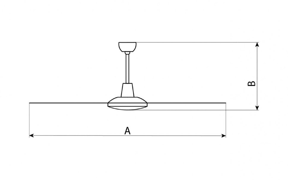 Вентилятор потолочный Vortice Nordik Evolution White 90/36 Италия